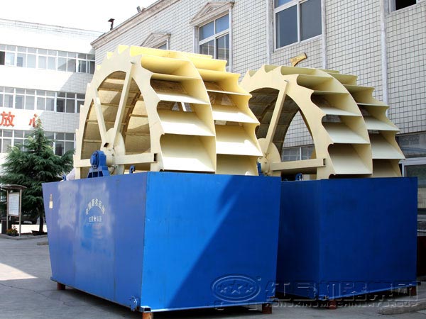 輪斗洗沙機生產能力多少，高不高？