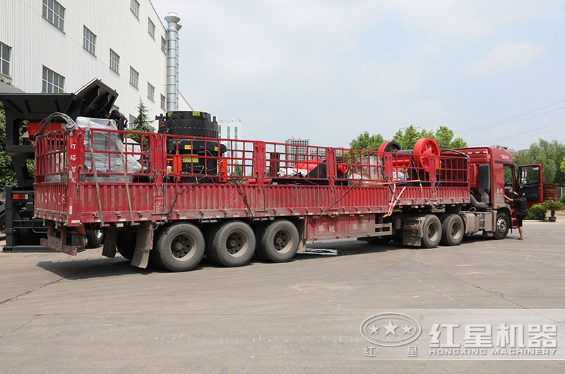 全套設備裝車發貨