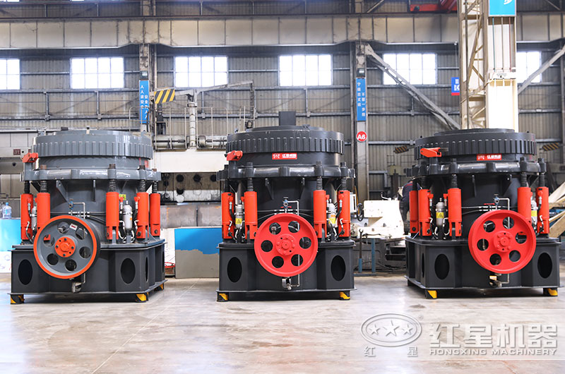 全液壓圓錐破碎機設備圖片