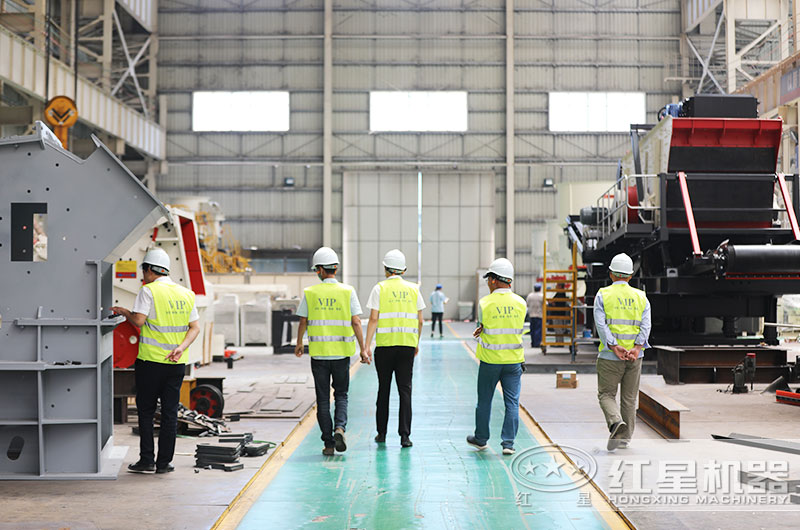 客戶來廠參觀考察設備