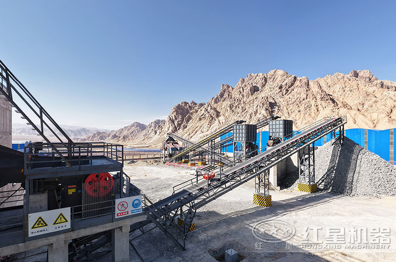 砂石料加工現場圖片