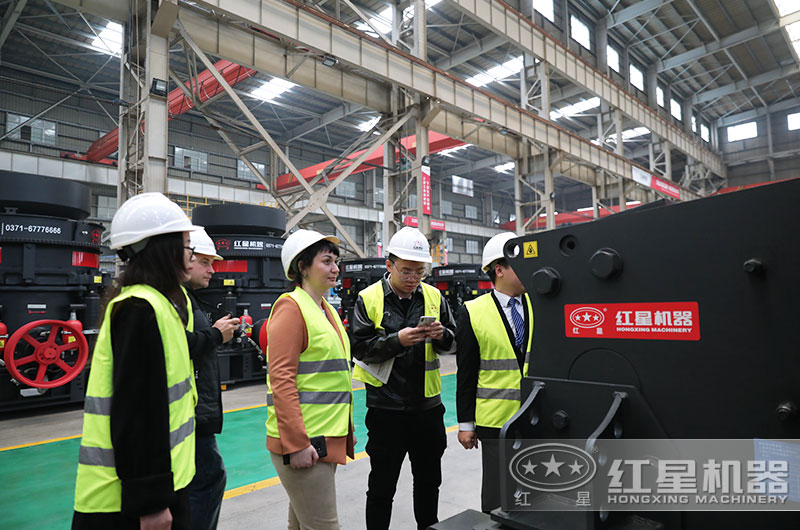 客戶來廠考察設備