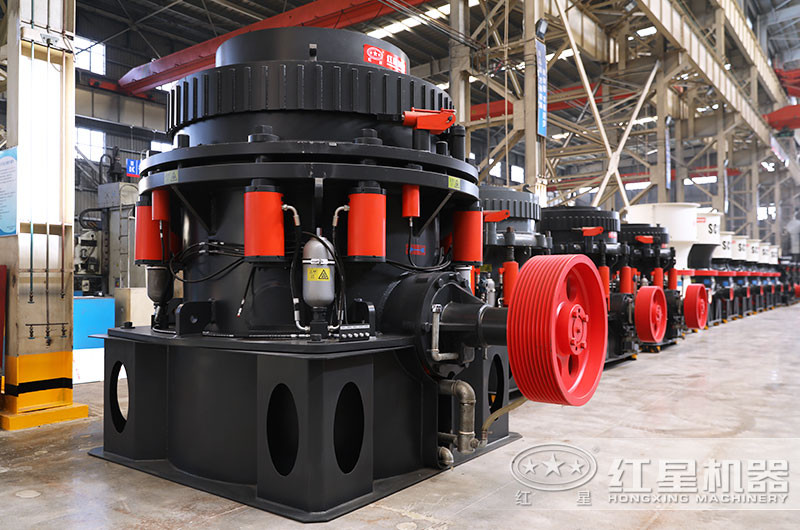 鵝卵石圓錐破碎機圖片