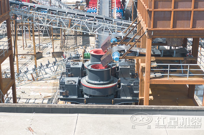 鐵礦石制砂現場圖片