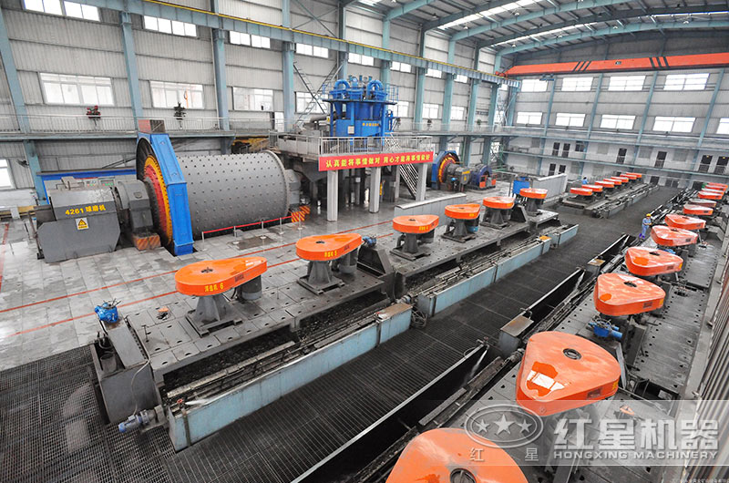 浮選機工作現(xiàn)場圖片