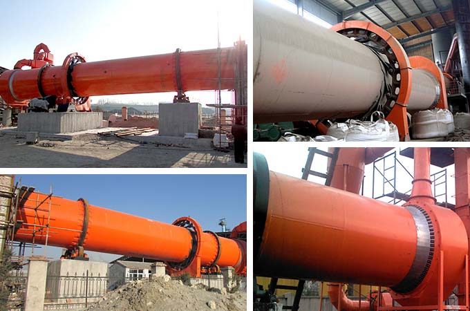 濕法回轉窯客戶現場