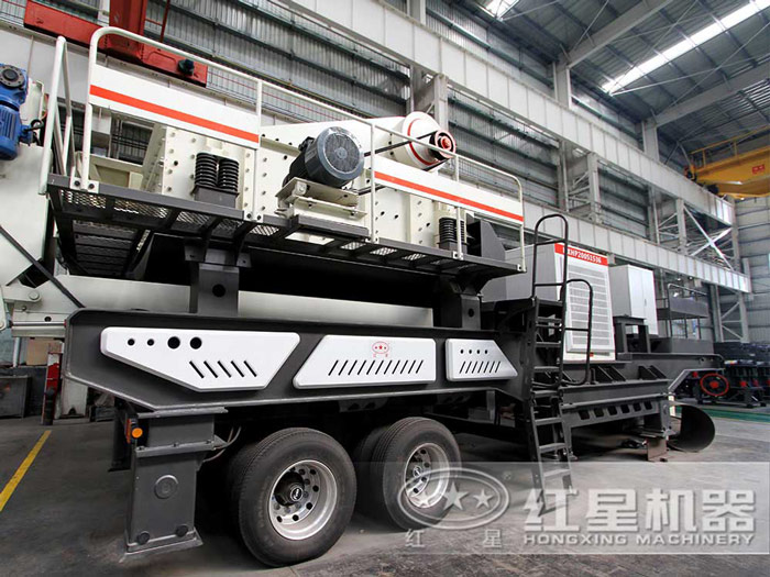 小型車載移動石料破碎機_小投資，大收益