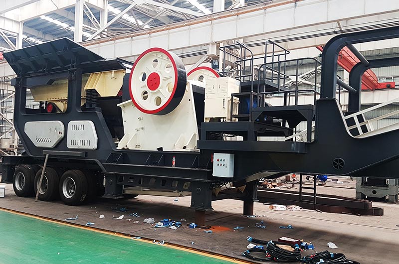 車載流動破碎石仔機，一體式作業，碎石更輕松