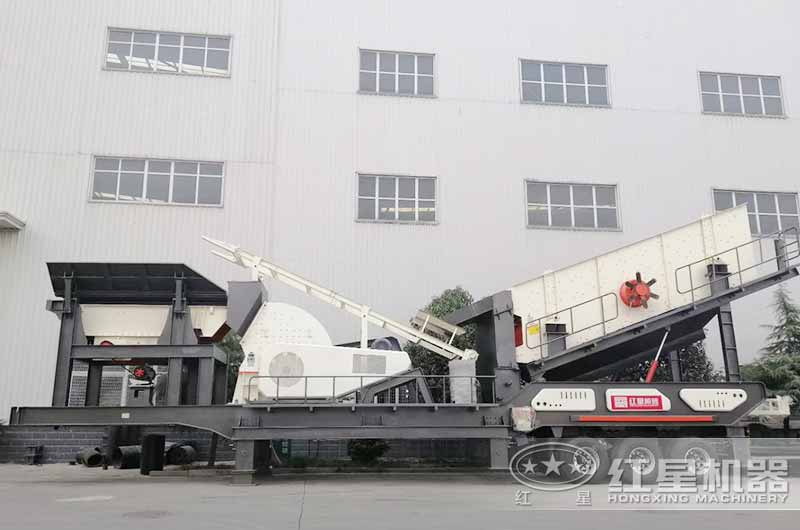 與給料機、破碎機一起搭載的新型車載可移動篩砂機