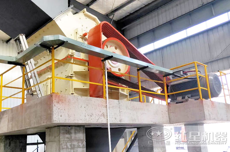 細碎機作業(yè)現場