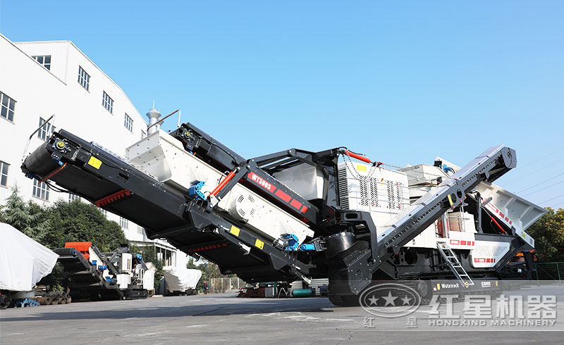 移動式制砂機設(shè)備實拍