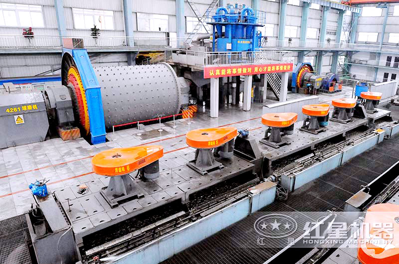 紅星生產的球磨制砂設備質量高，制砂效果好